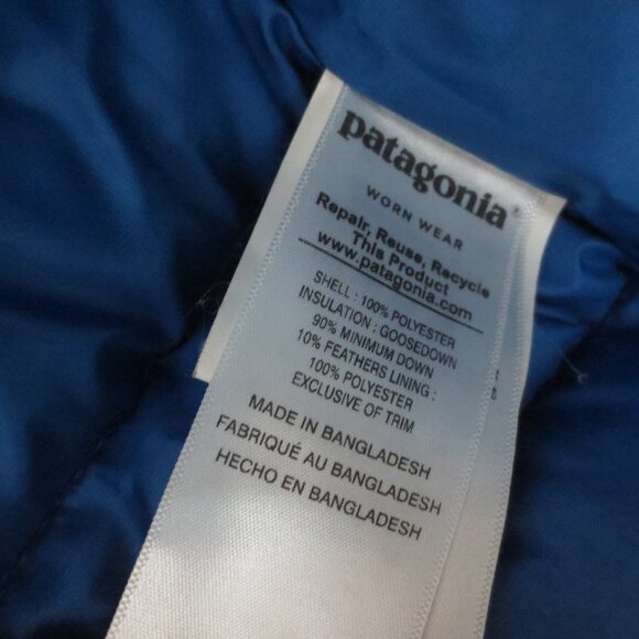 PATAGONIA MEN DUCK DOWN HARVARD LIMITED EDITION Sz-L - Picture 6 of 8